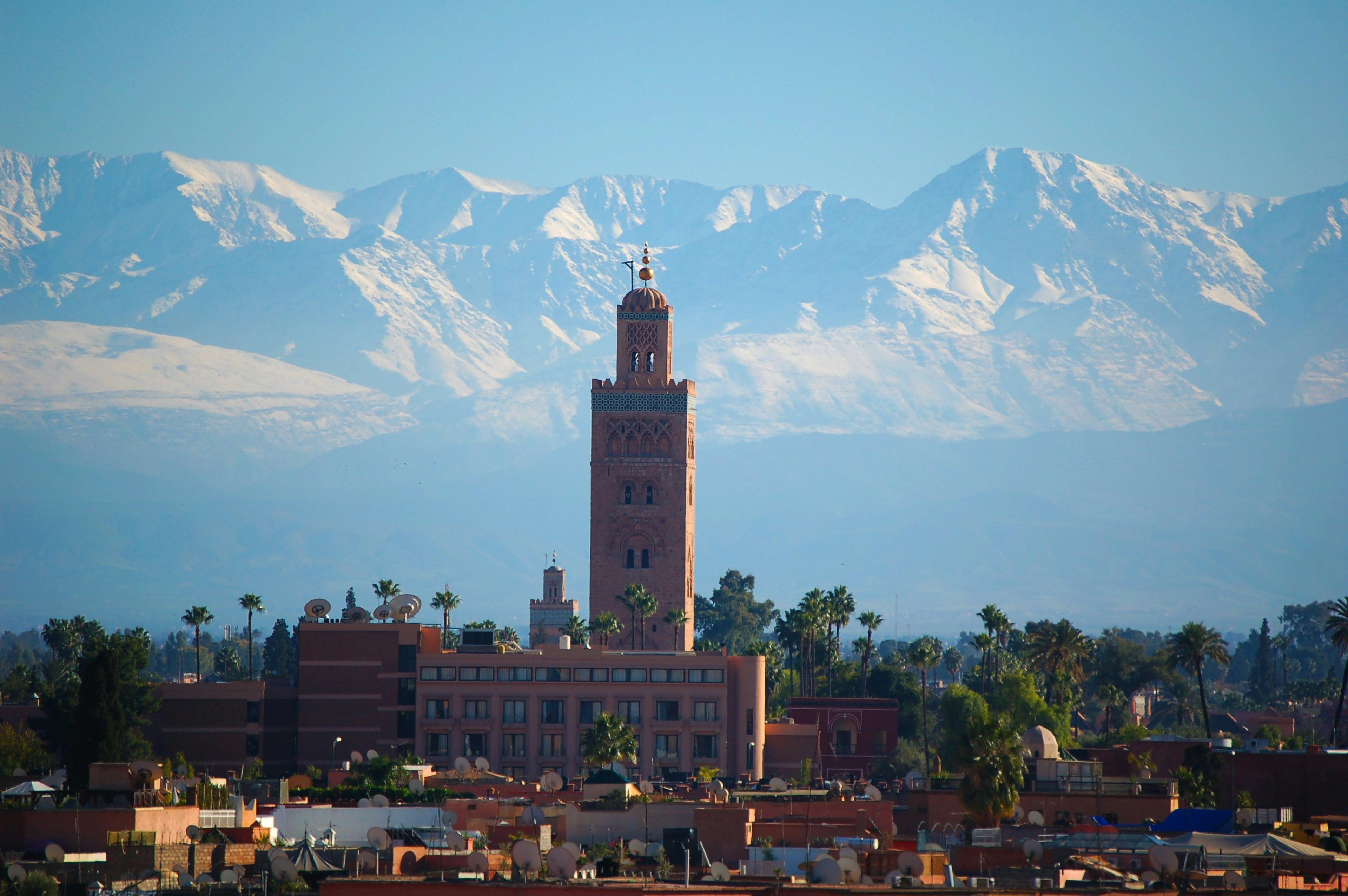 Arrival in Marrakesh