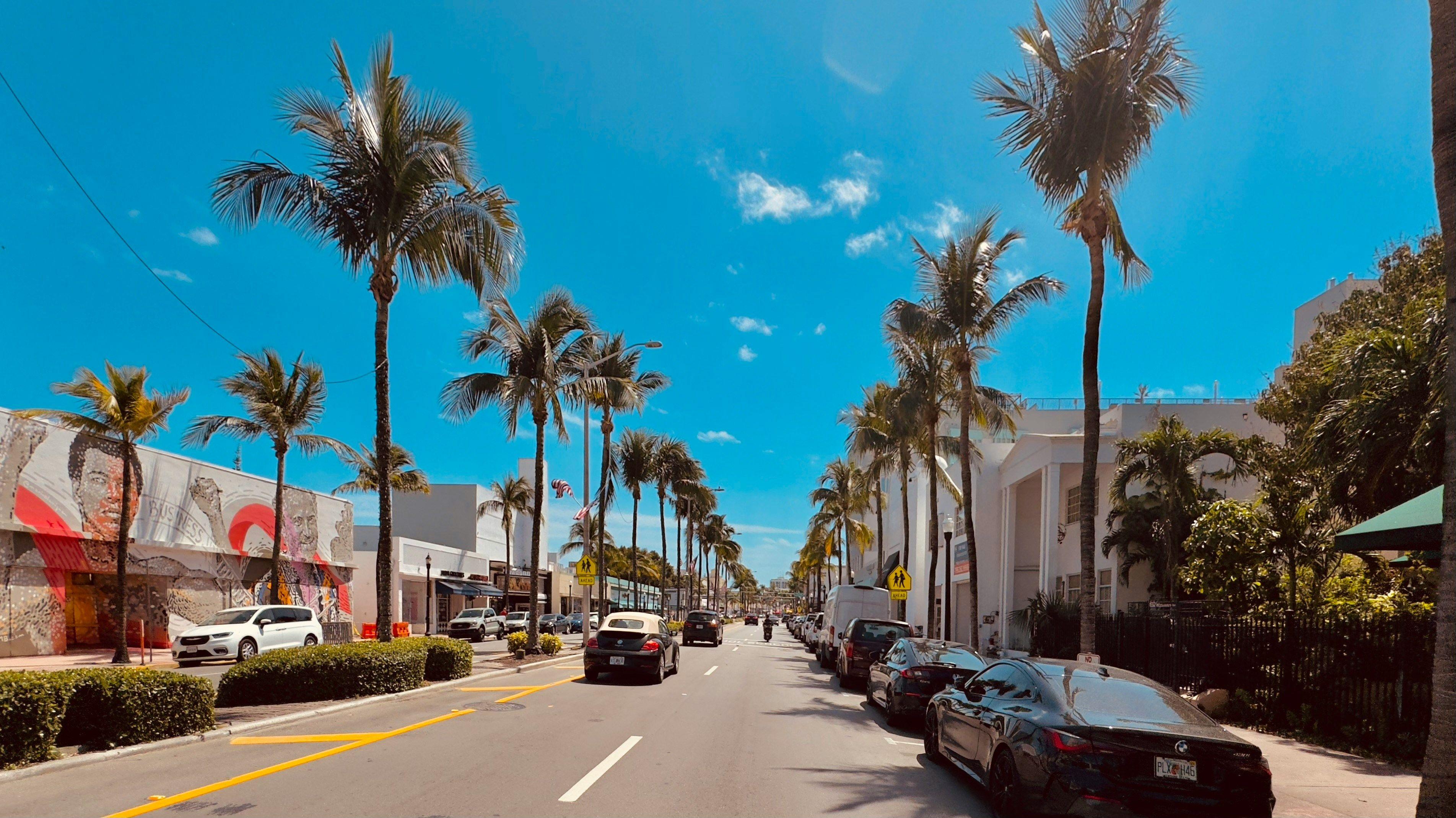 Arrival in Miami