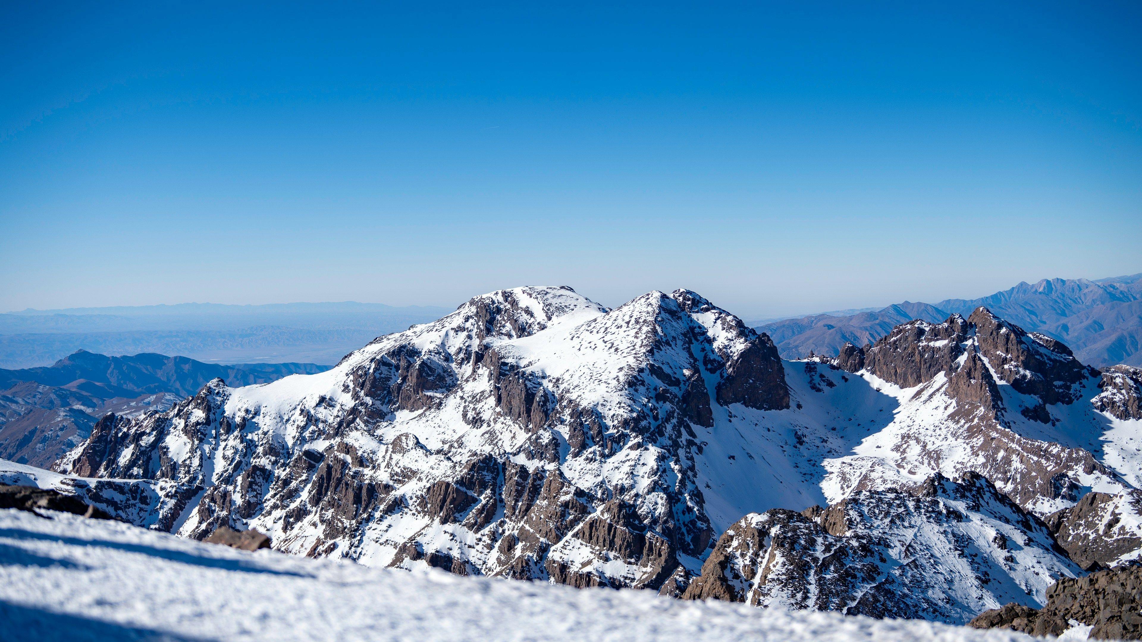 Summit of Mount Toubkal