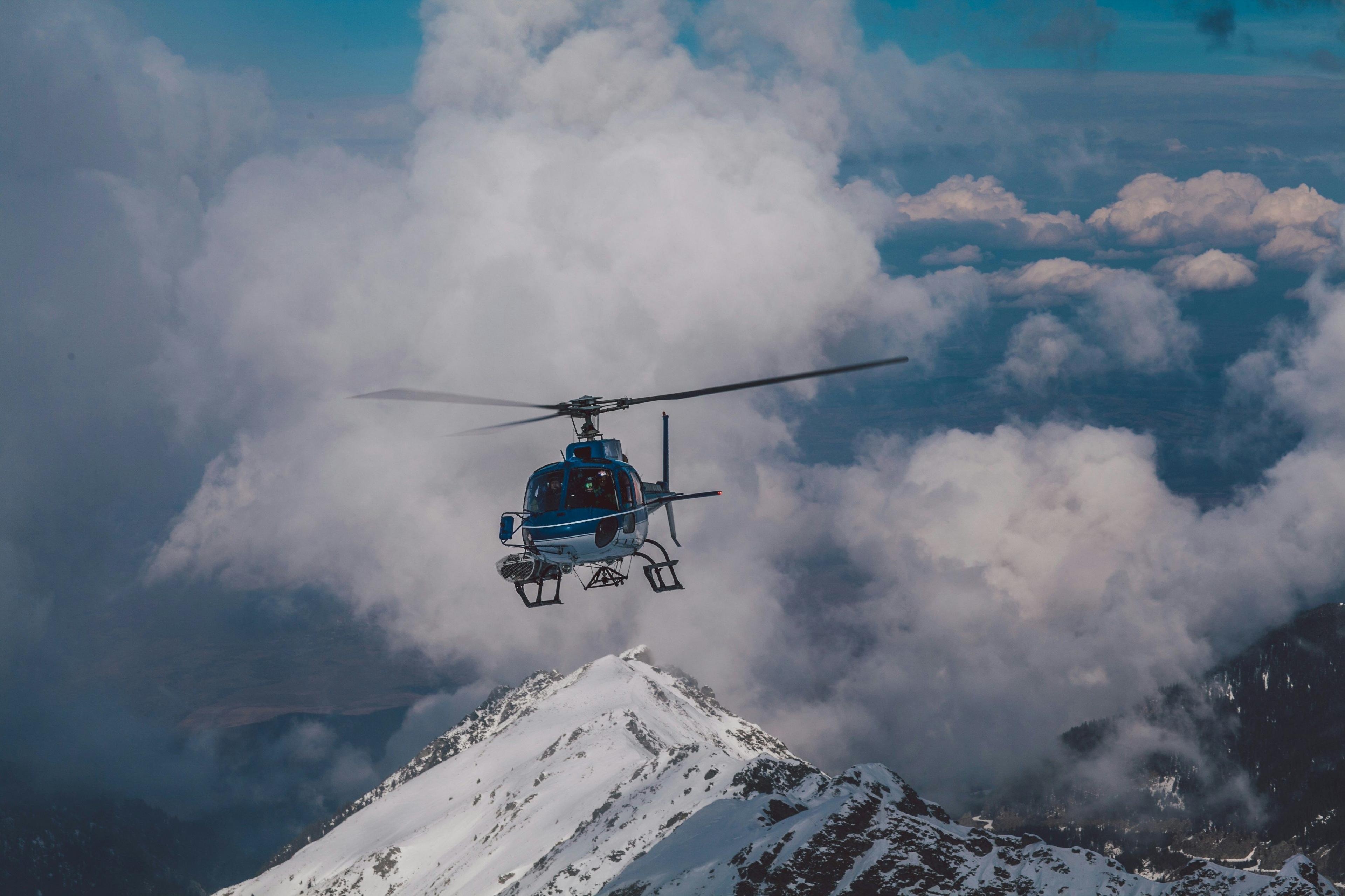 Helicopter-Assisted Alpine Launch